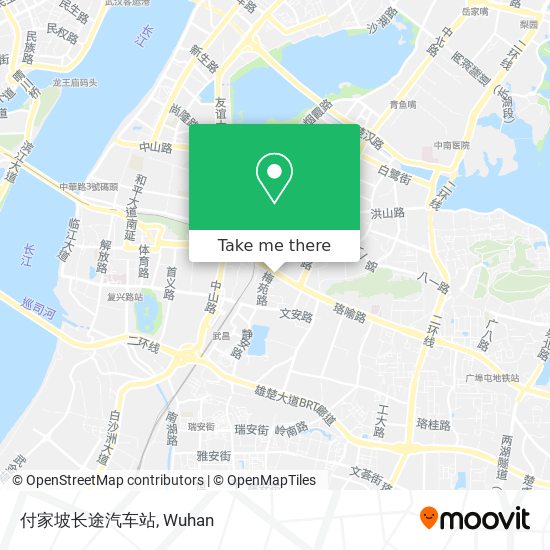 付家坡长途汽车站 map