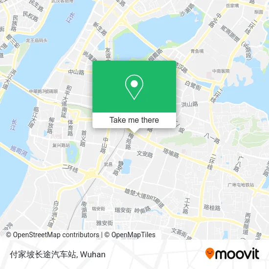 付家坡长途汽车站 map