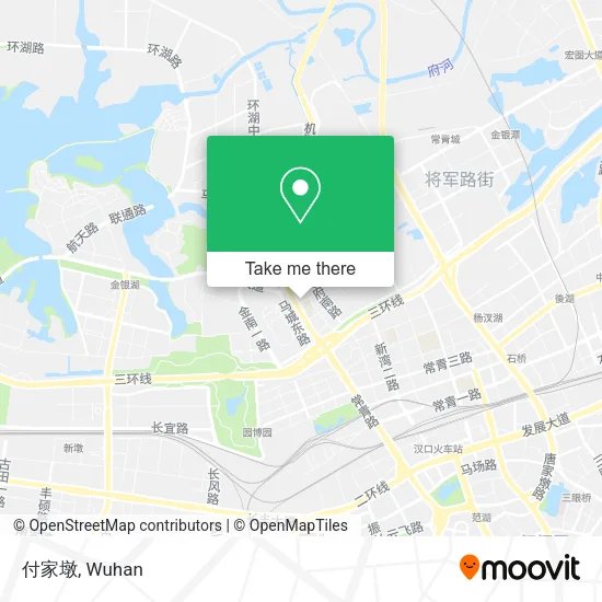 付家墩 map
