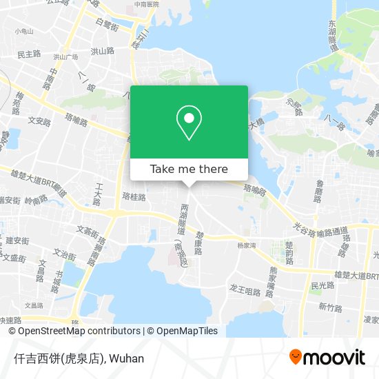 仟吉西饼(虎泉店) map