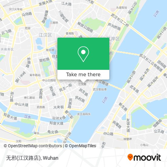 无邪(江汉路店) map