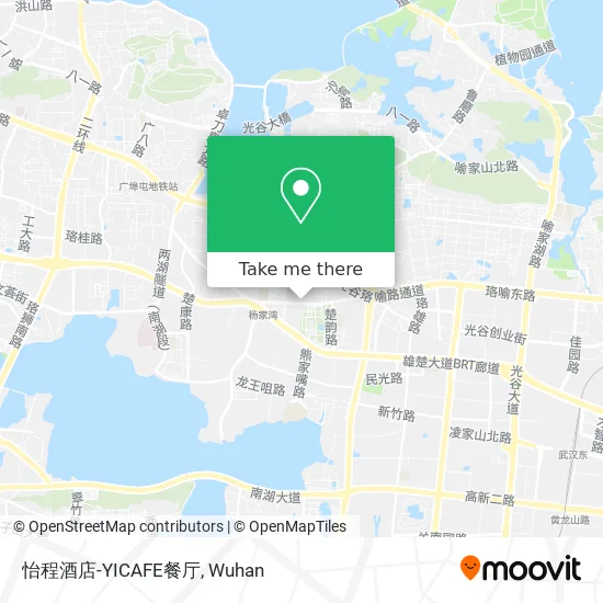 怡程酒店-YICAFE餐厅 map