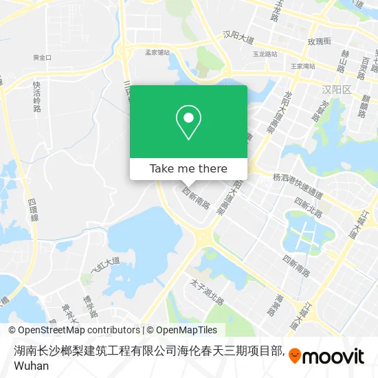 湖南长沙榔梨建筑工程有限公司海伦春天三期项目部 map