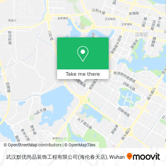 武汉默优尚品装饰工程有限公司(海伦春天店) map