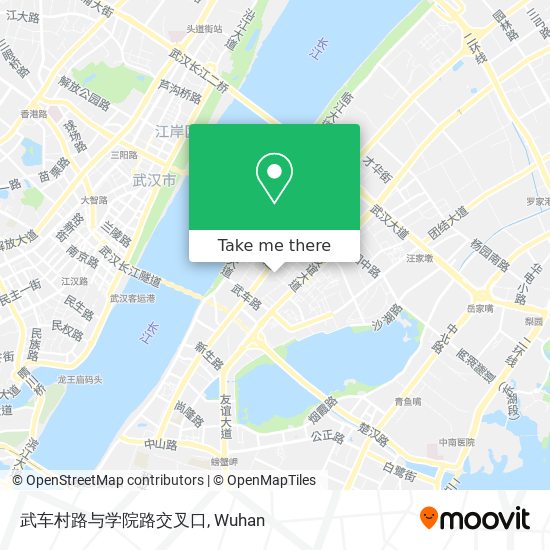 武车村路与学院路交叉口 map