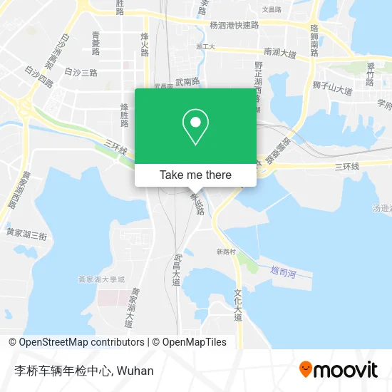 李桥车辆年检中心 map