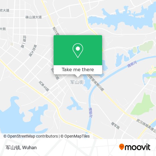 军山镇 map