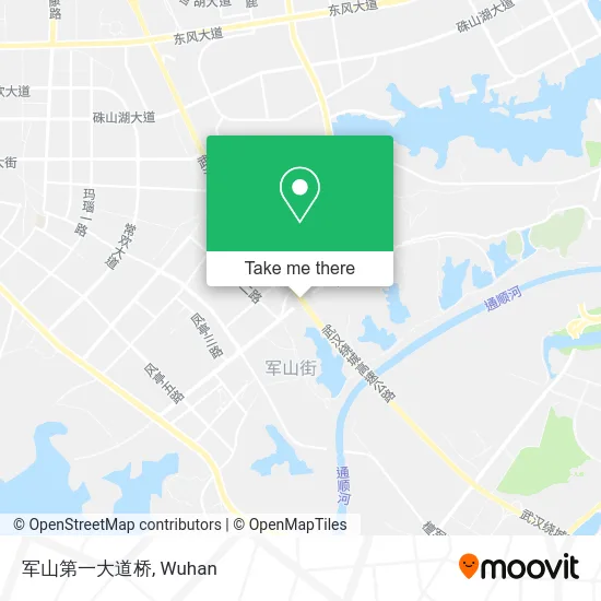 军山第一大道桥 map