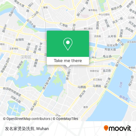 发名家烫染洗剪 map