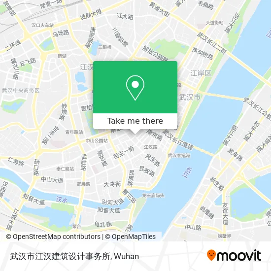武汉市江汉建筑设计事务所 map