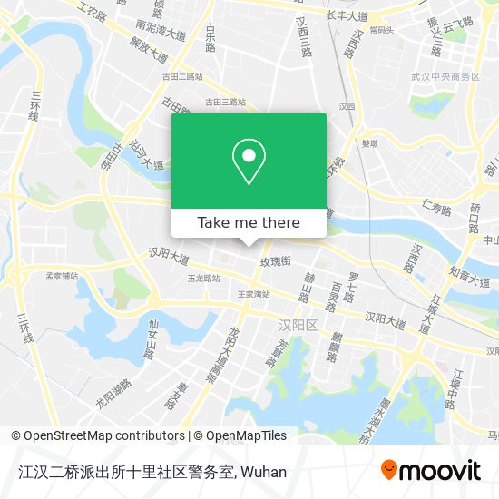 江汉二桥派出所十里社区警务室 map