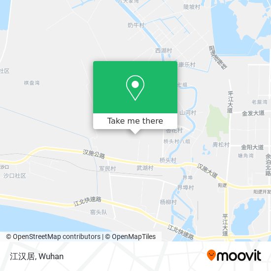 江汉居 map