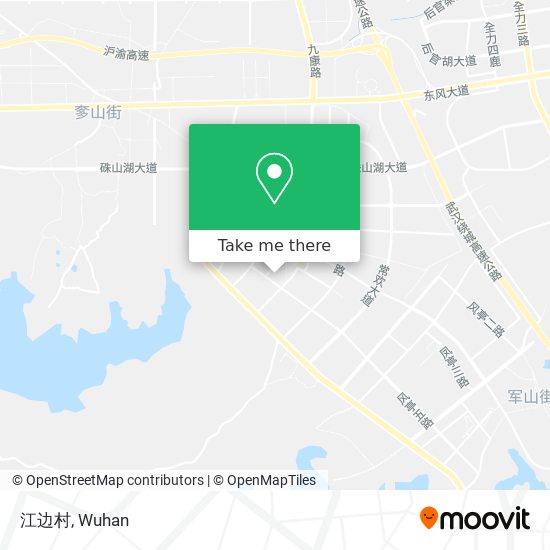 江边村 map