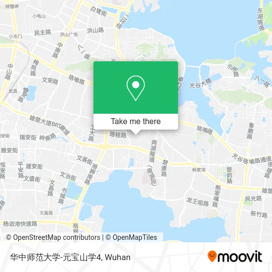 华中师范大学-元宝山学4 map