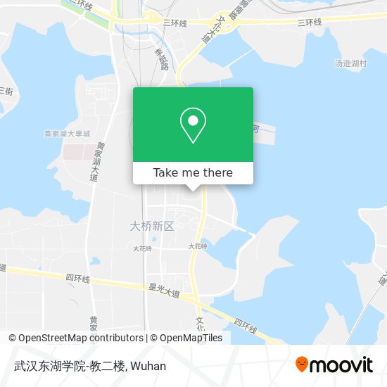 武汉东湖学院-教二楼 map