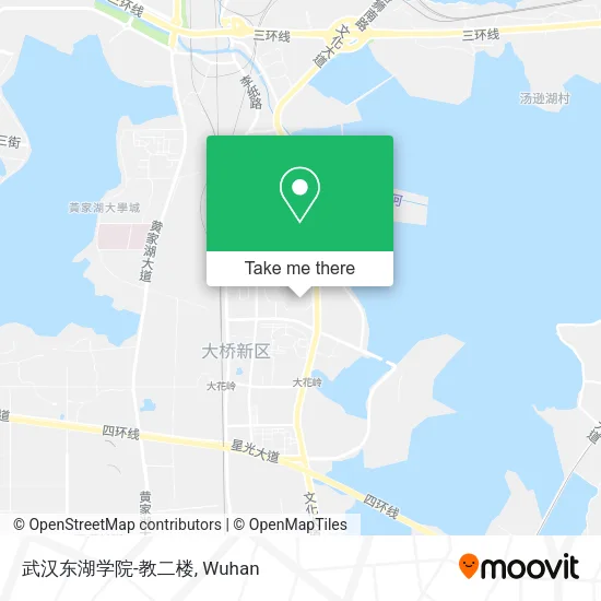 武汉东湖学院-教二楼 map
