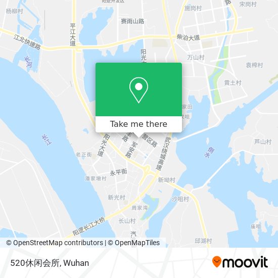 520休闲会所 map