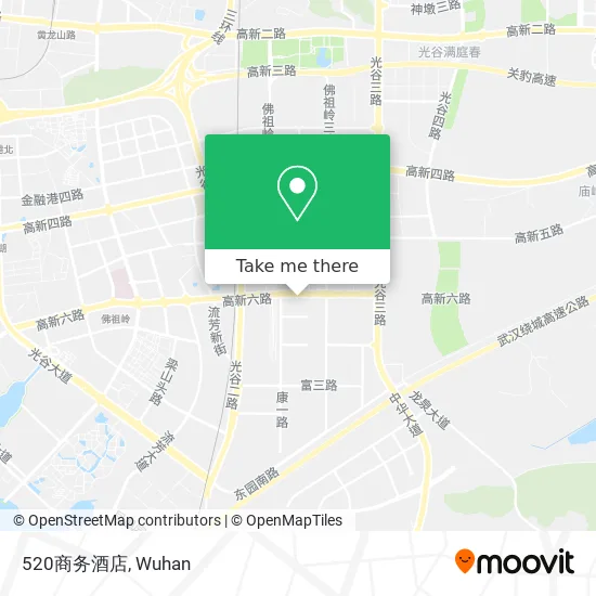 520商务酒店 map