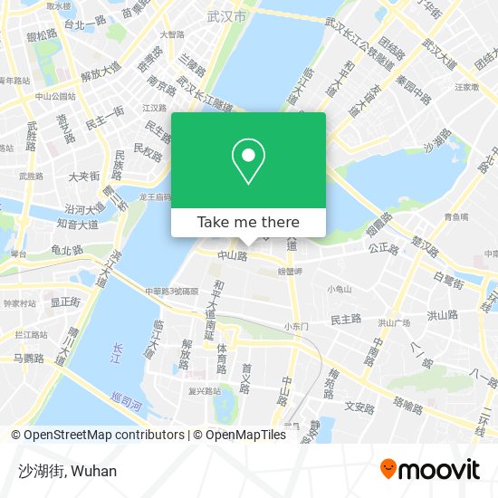 沙湖街 map