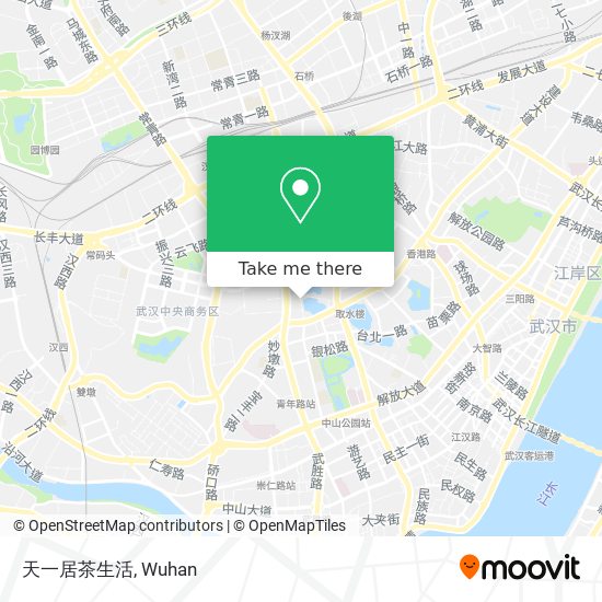 天一居茶生活 map