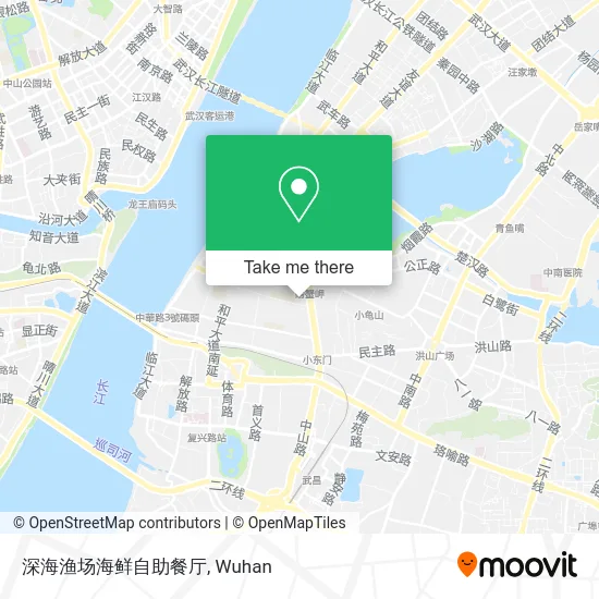 深海渔场海鲜自助餐厅 map