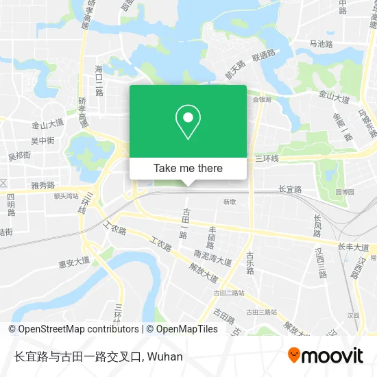 长宜路与古田一路交叉口 map