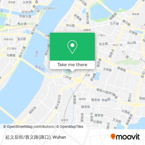 起义后街/首义路(路口) map