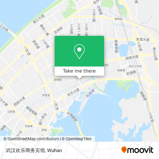 武汉欢乐商务宾馆 map