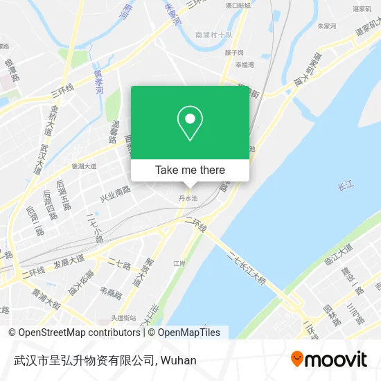 武汉市呈弘升物资有限公司 map