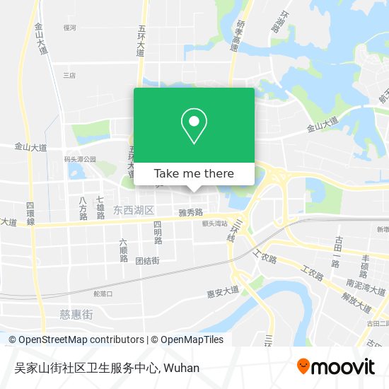 吴家山街社区卫生服务中心 map