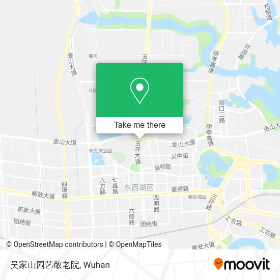 吴家山园艺敬老院 map