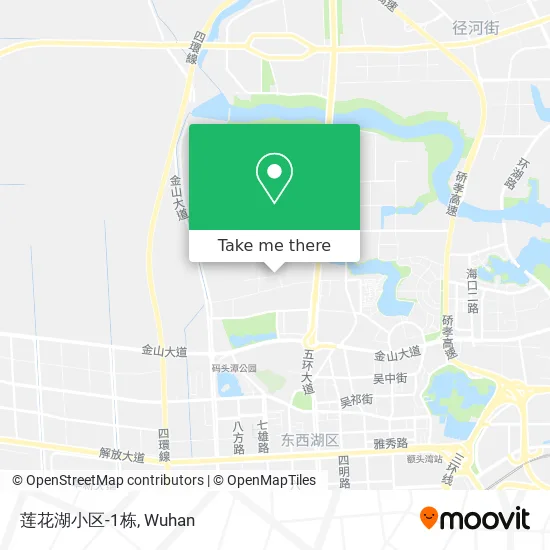 莲花湖小区-1栋 map