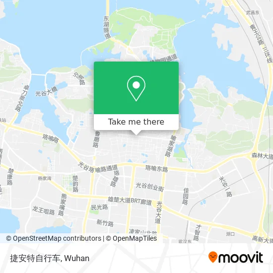 捷安特自行车 map