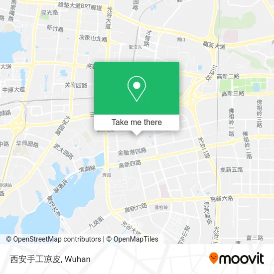西安手工凉皮 map