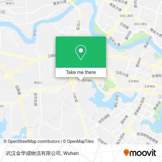 武汉金华成物流有限公司 map