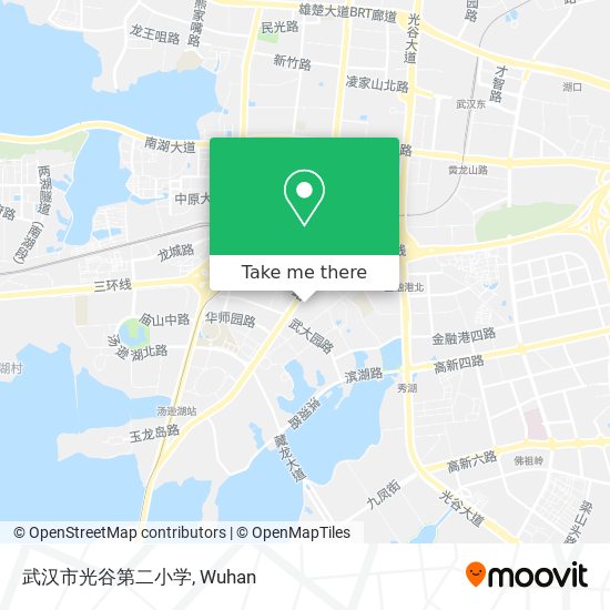 武汉市光谷第二小学 map