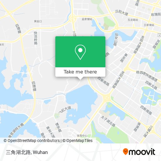 三角湖北路 map