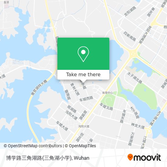 博学路三角湖路(三角湖小学) map