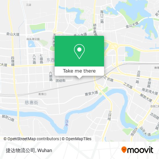 捷达物流公司 map