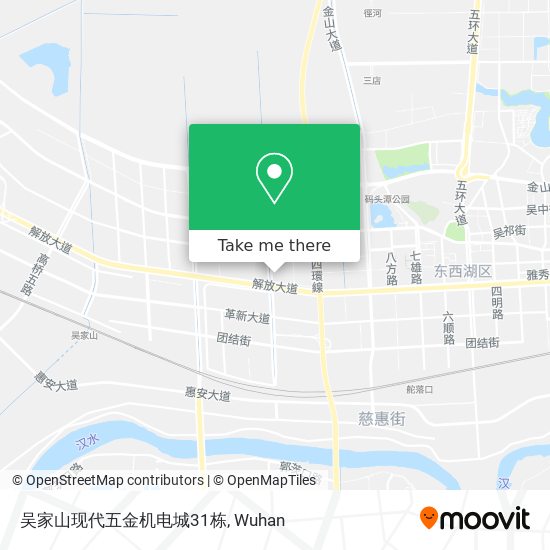 吴家山现代五金机电城31栋 map