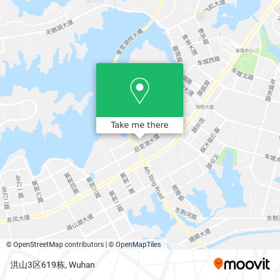 洪山3区619栋 map