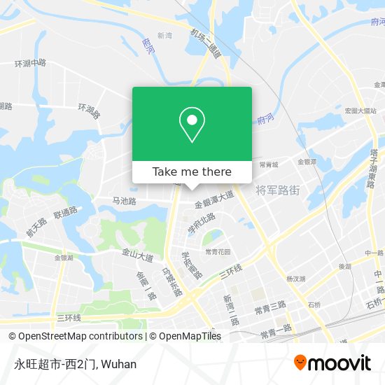 永旺超市-西2门 map