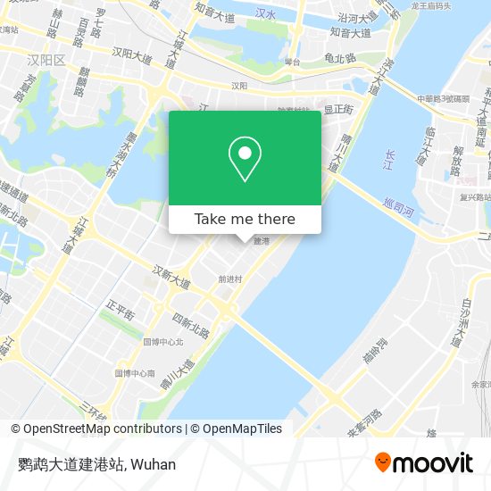 鹦鹉大道建港站 map