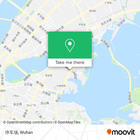 停车场 map