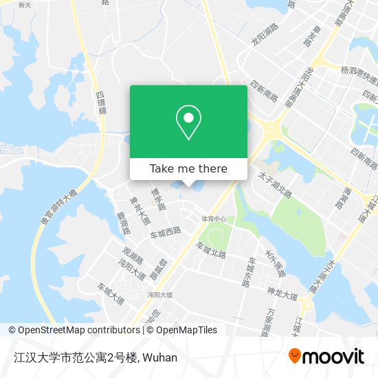 江汉大学市范公寓2号楼 map