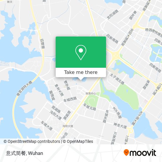 意式简餐 map