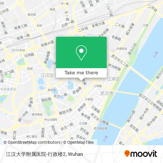 江汉大学附属医院-行政楼2 map