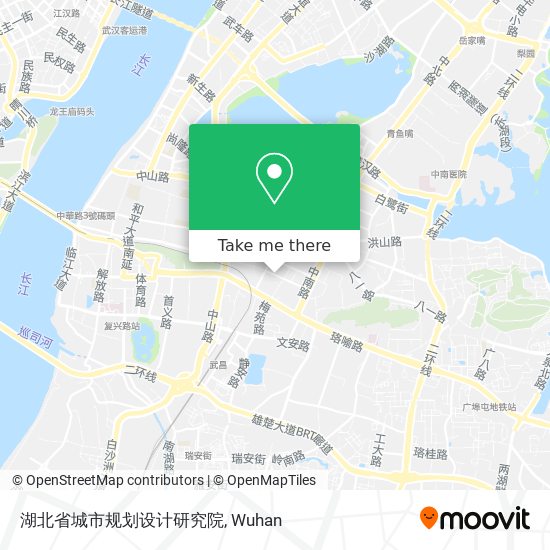 湖北省城市规划设计研究院 map