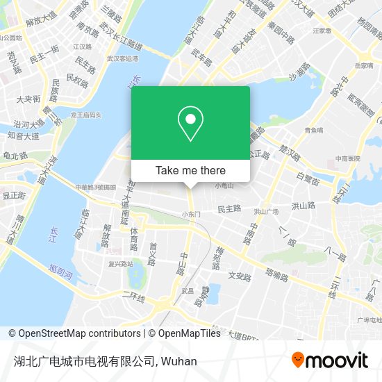 湖北广电城市电视有限公司 map