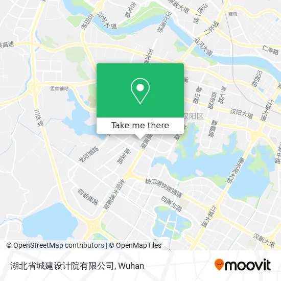 湖北省城建设计院有限公司 map